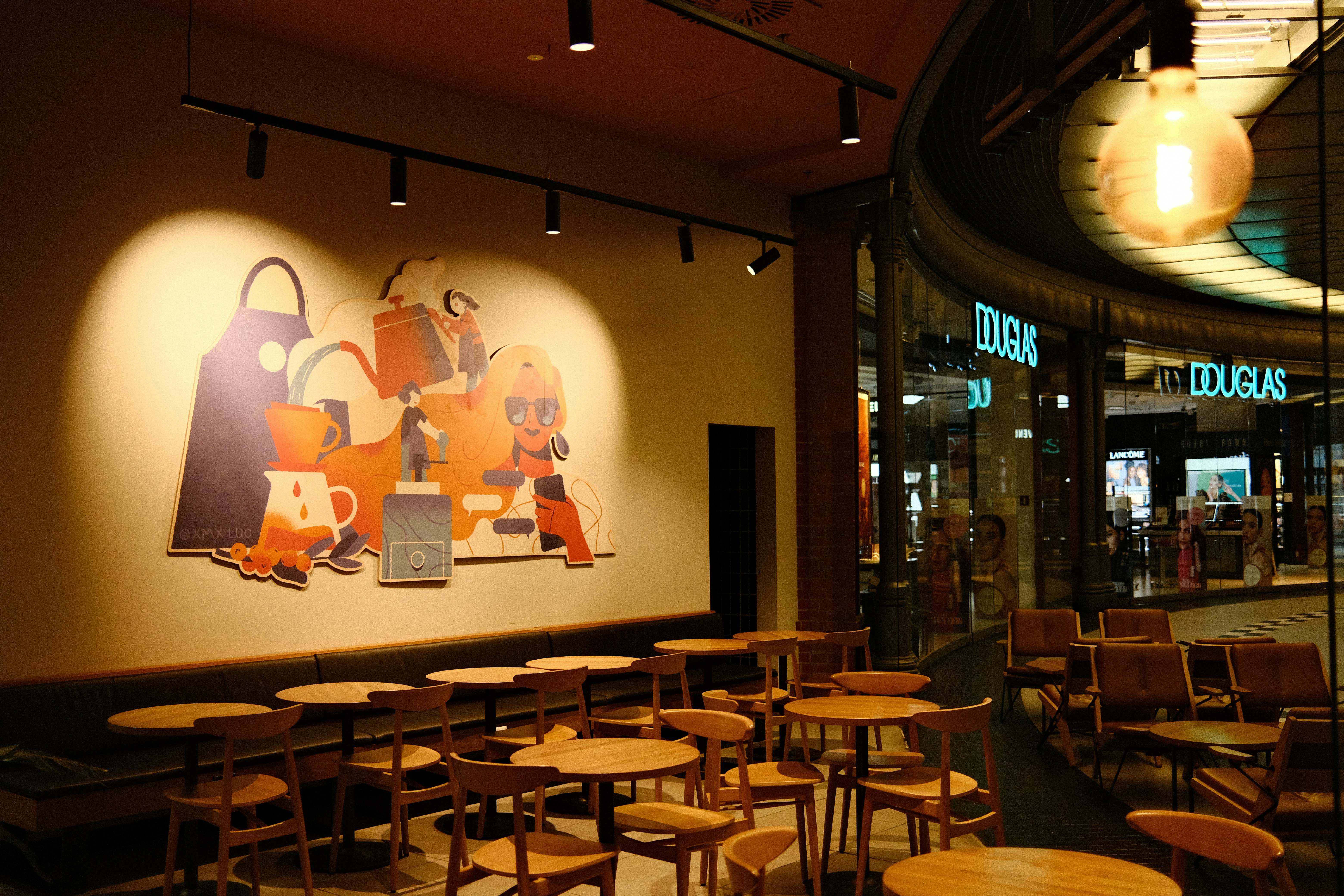 Restaurant dining area