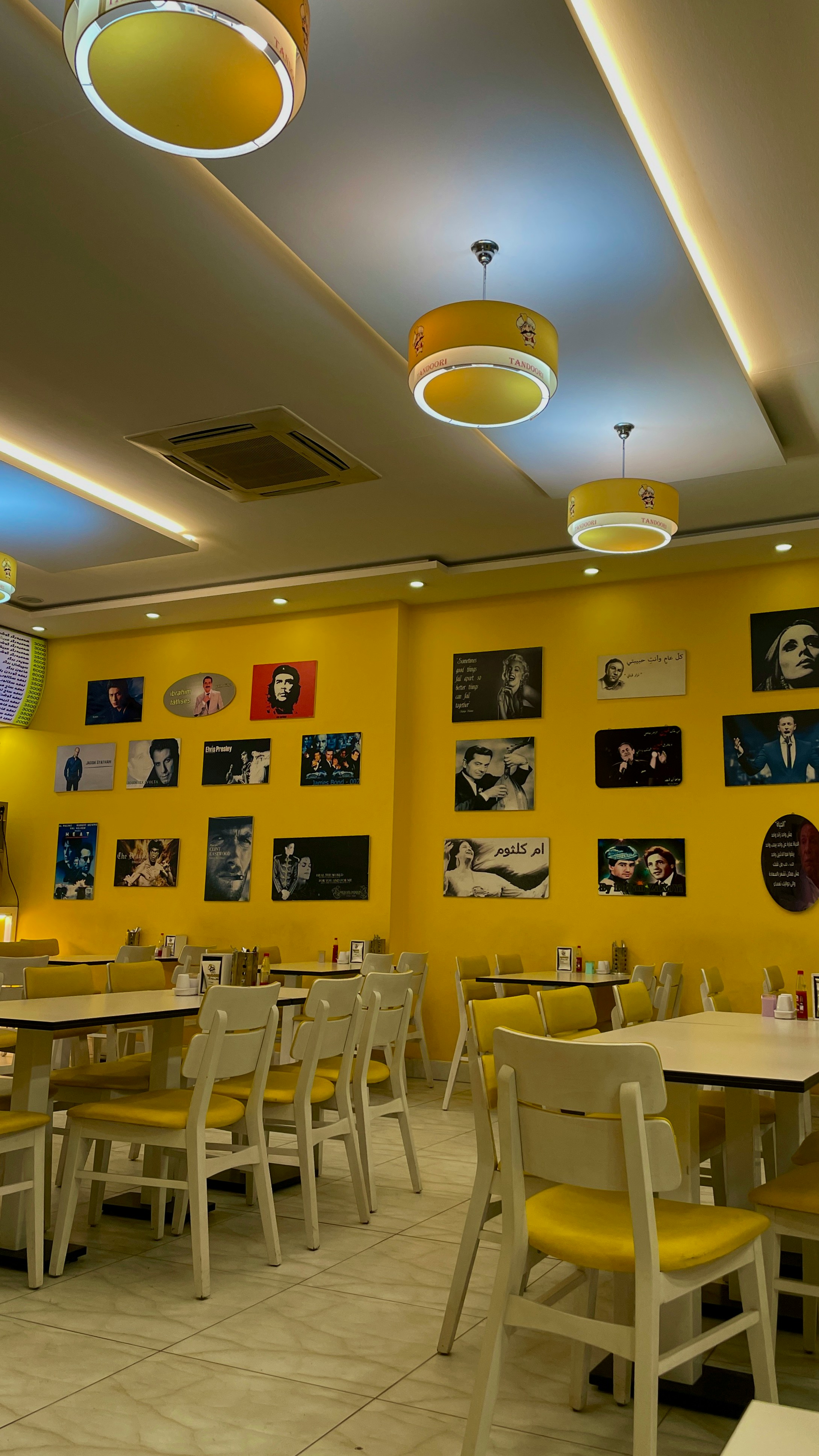 Cozy seating corner in the restaurant