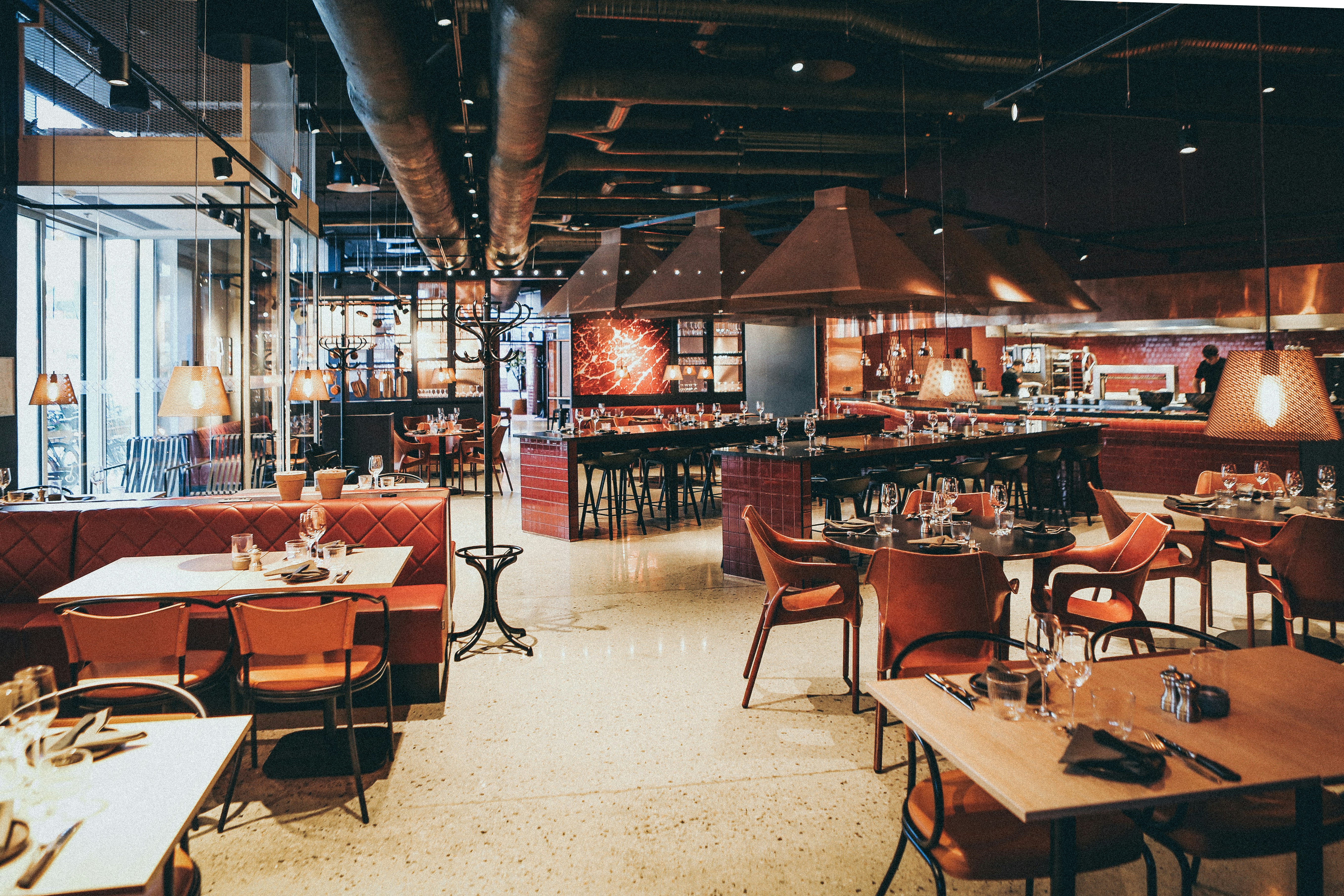 Main restaurant interior view