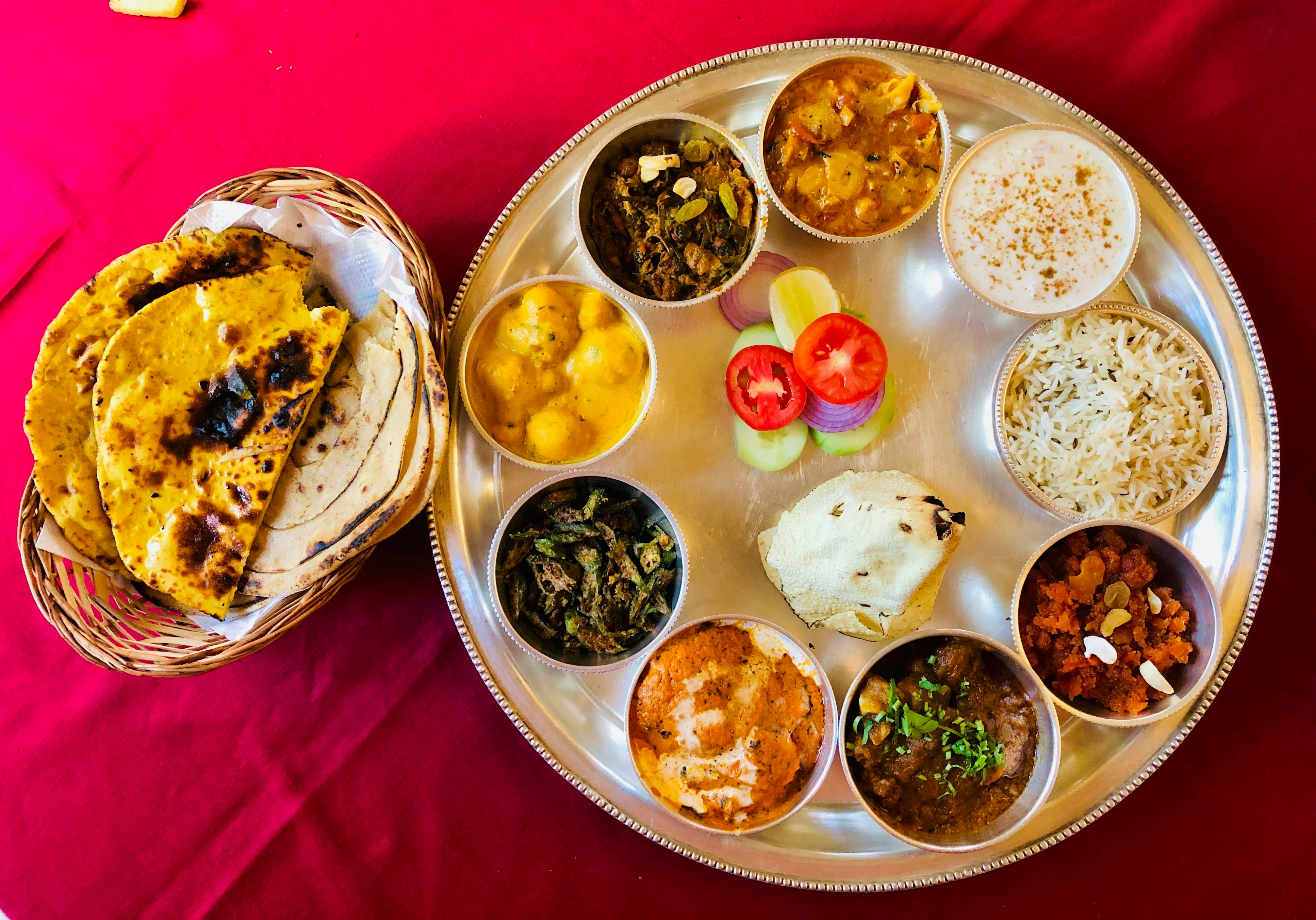 Rajasthani Thali